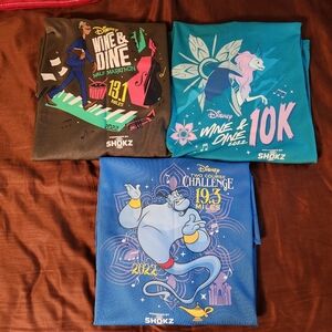 Lot of Run Disney Wine & Dine Shirts